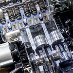 【Audi Forum Ingolstadt】 16 | ABY Type 2.2 litre 5 cylinder turbo engine アウディ 2.2L 直列5気筒 ターボエンジン